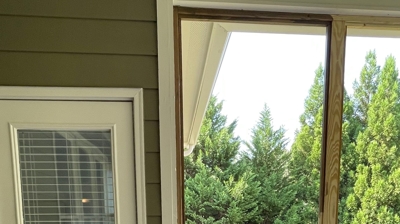 painting porch Photo